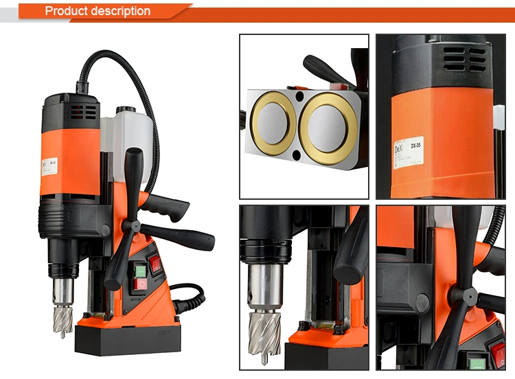 Dx-35 Deep Hole Drilling Press Machine for Steel Broach Cutter Magnetic Drill Machine