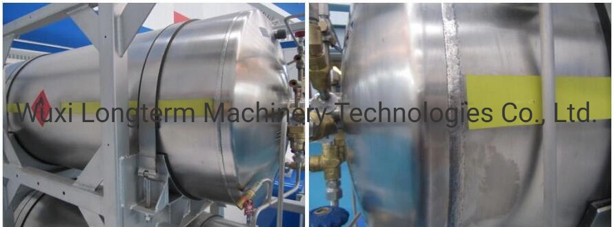 LNG Gas Tank/Cylinder MIG Double Head Circumferential Seam Welding Machine/Lathe