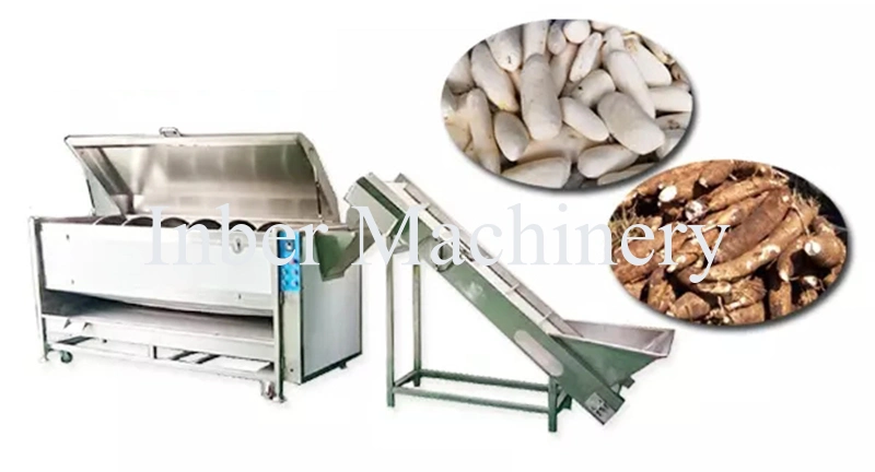 High Quality Manioc Processing Machine Cassava Peeling Machine for Cassava Tapioca Milling Production Line
