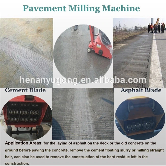 CNC Electric Gear Portable Road Engraving and Milling Machine