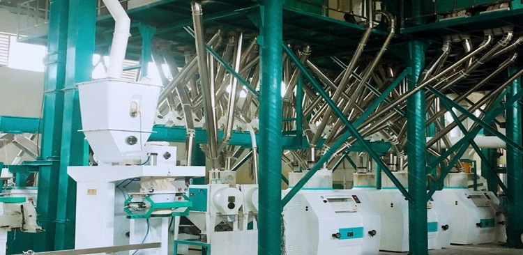 Food Business Cereal Production Line Wheat Mill Machine Corn Maize Milling