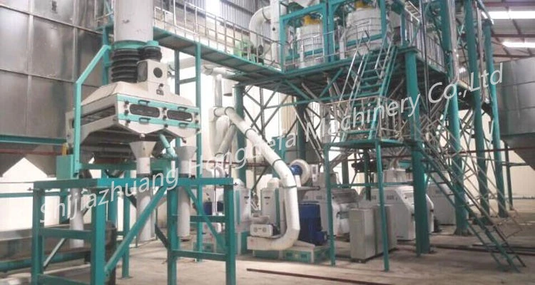 Maize Degerminator Maize Milling Plant Corn Flour Milling Production Line
