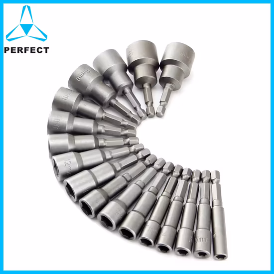 Quick Change Magnetic Screwdriver Bit Nut Setter Socket Drill